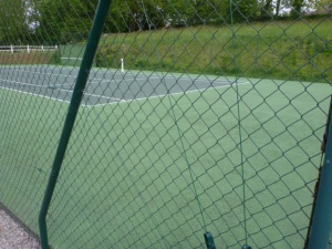 grillage terrain de tennis